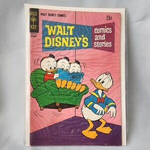 Walt Disneys Comics and Stories Gold Key Comics October 1969 Vintage Collectible